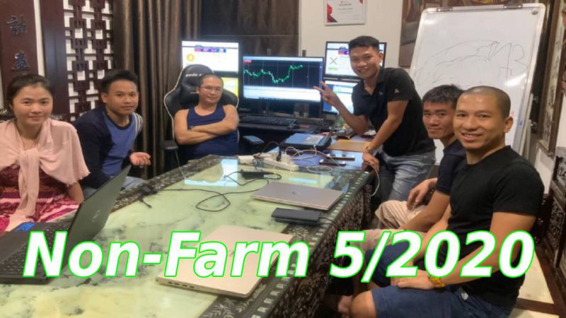 Hướng dẫn Trade tin Non-Farm tháng 5/2020