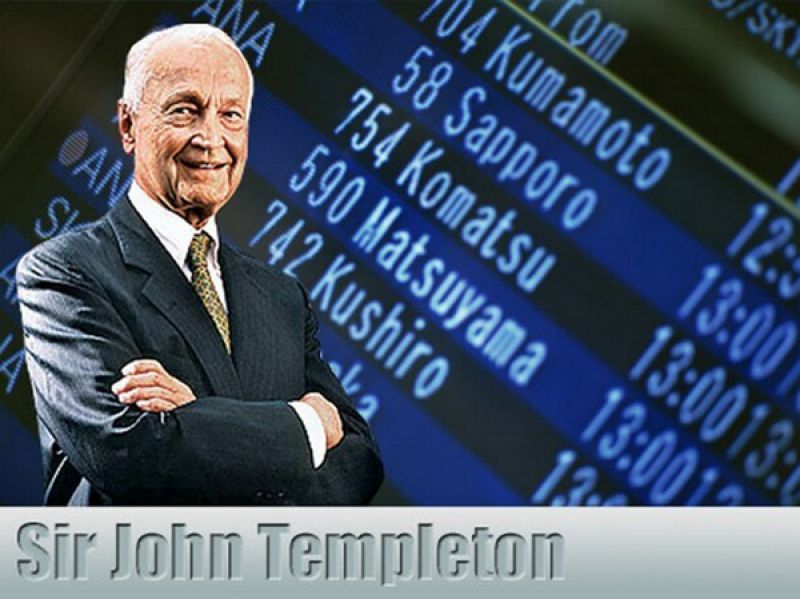 10 bài học của nhà đầu tư Sir John Templeton để lại !